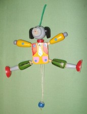 pantin ancien en bois