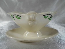 POUPÉE / DINETTE TRES BELLE SAUCIERE EN FAÏENCE DE CHOISY LE ROI