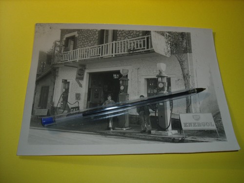 Photo epoque garage pompe - garage,