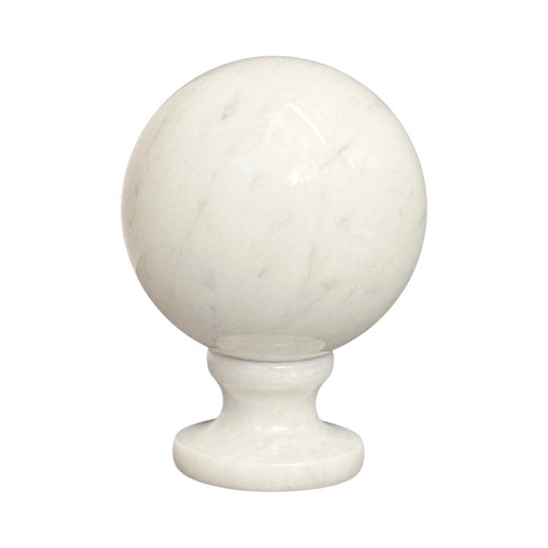 Sphère sculpture marbre - sculpture, en