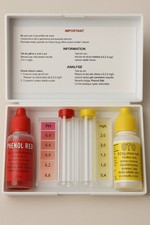 Kit d’analyse piscine pH +