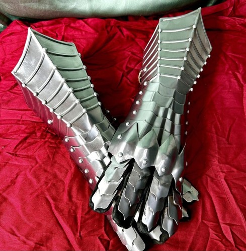 Gants armure gantelets - gants,
