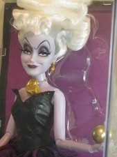 URSULA Ariel sirene Poupée Edition Limitée Disney Villains DESIGNER doll NEUVE
