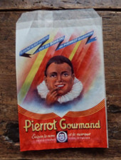 ANCIEN SACHET DE BONBONS PIERROT GOURMAND JAMAIS SERVI