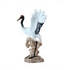 Figurines de grue en résine