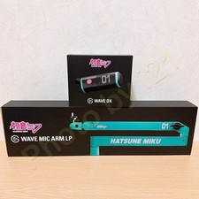 Microphone Elgato Wave DX Hatsune Miku avec bras de micro