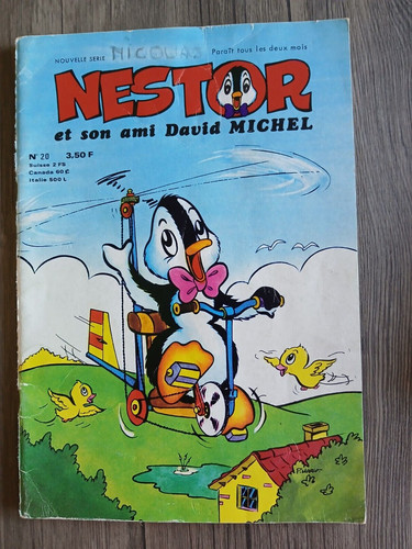 Nestor son ami - bd, et