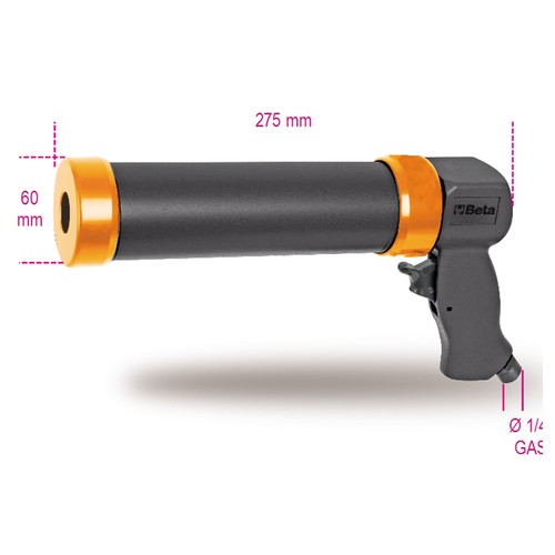 Pistolet silicone modèle - pistolet, à