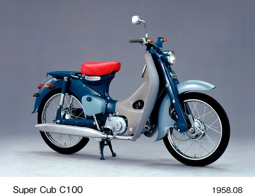 1958 honda super cub - 1958,