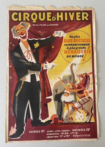 Affiche ancienne originale