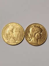 Pièce de 20 frs OR 1907 Coq Marianne