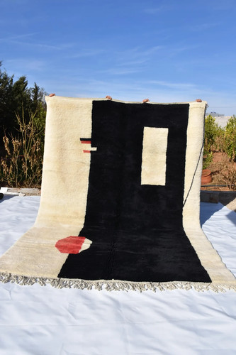 Tapis laine berbère - laine,