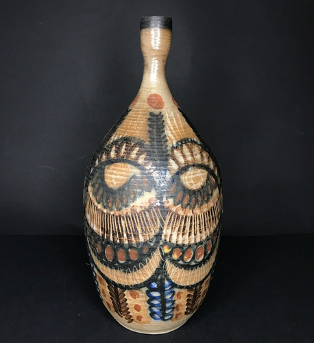 Céramique lampe vase signé - lampe,