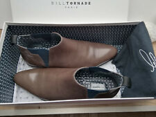 Boots haut de gamme en veau glacé, très peu portées - 40