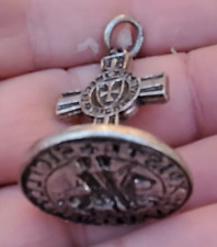 Blason cachet a cire Héraldique a identifié templier franc maçon 