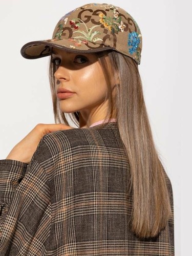 Gucci casquette brodée - gucci, fleur