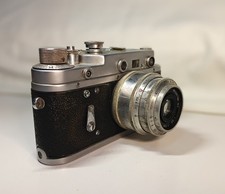 Zorki-2C. Vintage, appareil photo argentique soviétique de 1958.