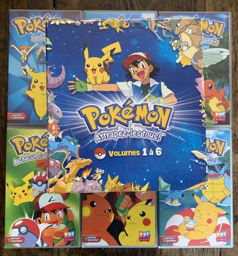 Pokemon vhs coffret - pokemon, bleu