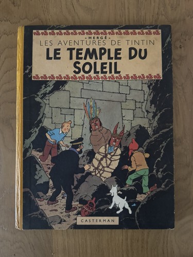 Tintin temple soleil - le,