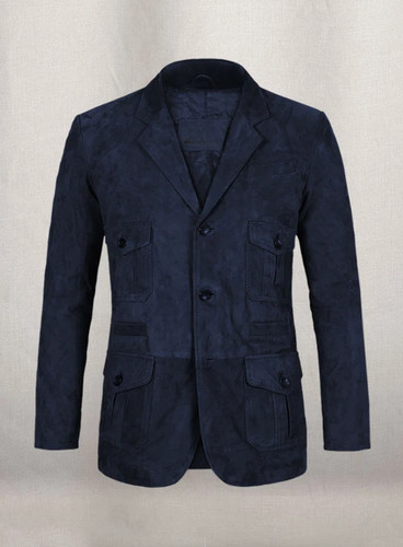 Blazer suède cuir - en,