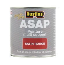 Peinture multi-supports a séchage rapide intérieur / extérieur 500ML Rouge