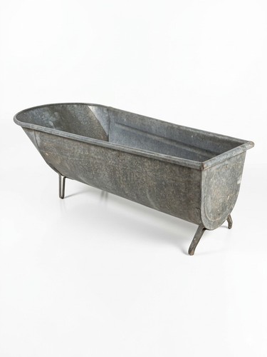 Ancienne baignoire zinc - ancienne,