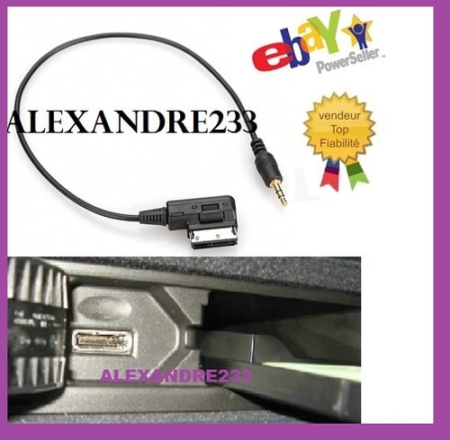 Cable auxiliaire adaptateur