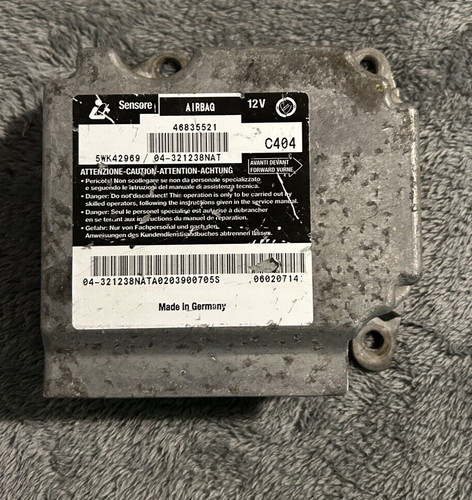 Calculateur boitier airbag - calculateur,