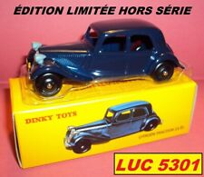 CITROËN TRACTION BLEUE #24N HORS SÉRIE ET HORS COMMERCE 2015 DINKY TOYS / ATLAS