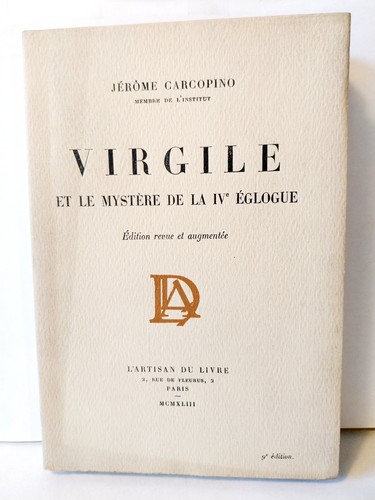 Jérôme carcopino virgile - carcopino-virgile, et