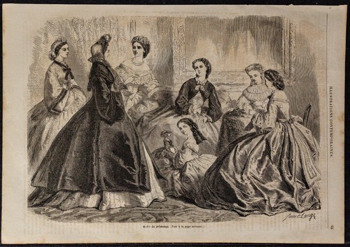 1862 modes du - modes, printemps