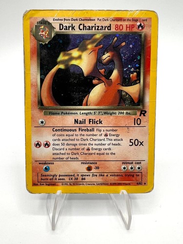 Carte pokémon dark charizard - dark,