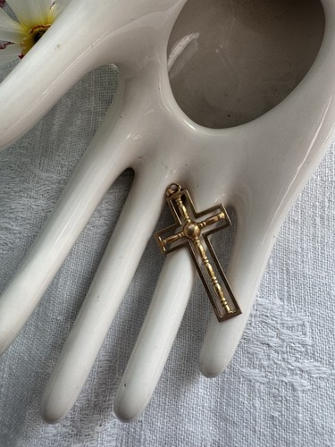 Pendentif croix religieux - pendentif,
