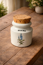 Pot à sucre ancien en grès