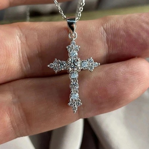 Pendentif femme croix - pendentif, en