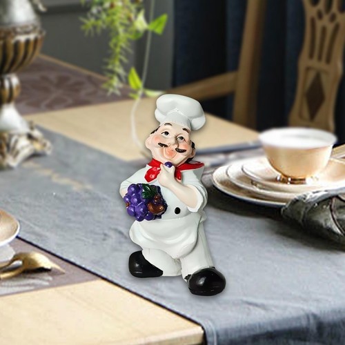 Figurine chef résine - figurine,