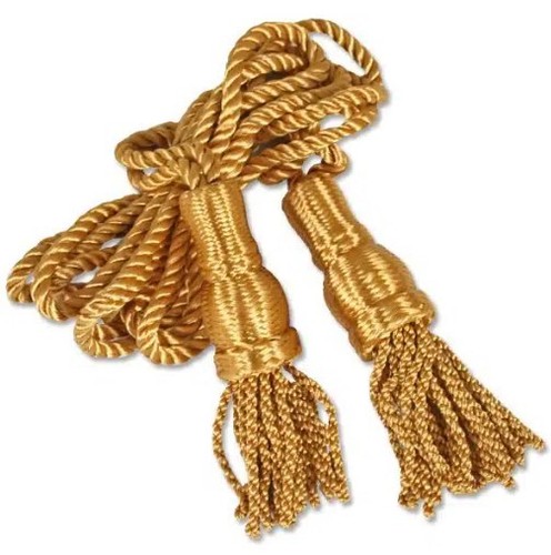 Gold silk cord for - gold,