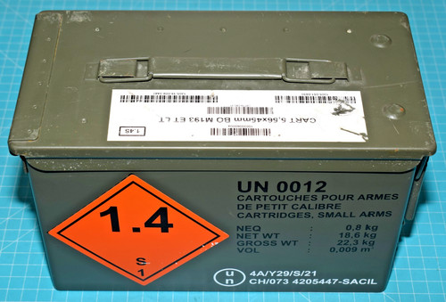 Caisse munitions militaire - caisse,