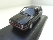 Volkswagen VW Golf 2 GTI Modèle Réduit Maxichamps 1:43 Noir 4 Portes 940054124
