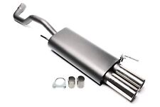 Silencieux Sport 2X76MM VW Polo 4 6N 1.4 16V SDI TDI ABE