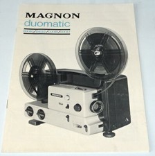 *** NOTICE D'EMPLOI POUR PROJECTEUR MAGNON DUOMATIC DX80 A DX87 -  BON ETAT ***