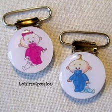 CLIP PINCE ATTACHE TÉTINE