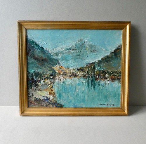 Tableau huile paysage de - paysage,