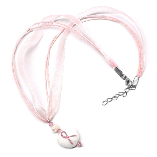 Pink ribbon breast - ribbon,