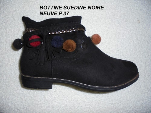 Boot bottine noire avec - boot's,