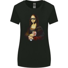 T-Shirt Femme Kebab Mona Lisa Amusant Large Coupe
