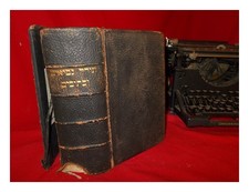 FROMME, CARL Bible Hébraïque 1894 Première Édition Reliée