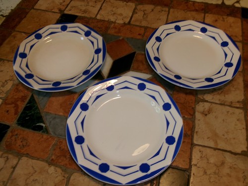 Lot assiettes plates 3 - lot,