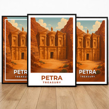 Poster Petra Jordanie –