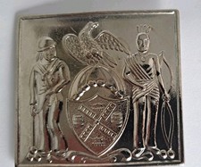 NYPD Pinback Badge Silver Tone